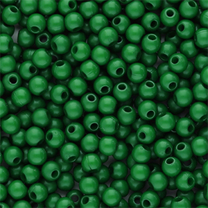Perline in acrilico 4 mm lucido verde