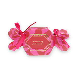 BY31&reg; Confezione regalo caramella "Something just for you" rosso-rosa-oro-rosa magenta