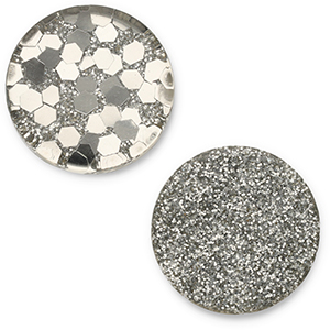 Cabochon Polaris Elements 12 mm piatto Helios beige