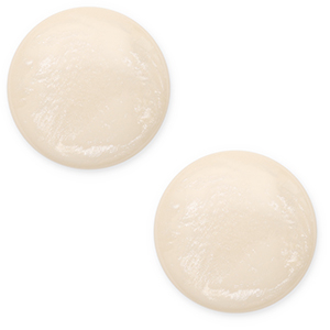 Cabochon Polaris Elements 12 mm classico Jais beige