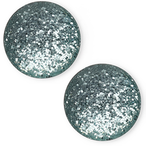 Cabochon Polaris Elements 7 mm classico Paipo verde petrolio
