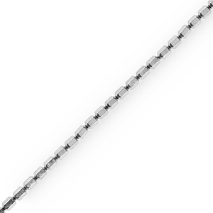 Perline di ematite argento