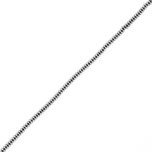 Perline di ematite rondella argento