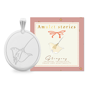 BY31&reg; Ciondoli in acciaio inossidabile manta argento