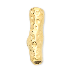 Perline in acciaio inossidabile tubo oro