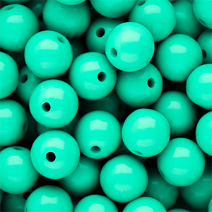 DQ Perline in acrilico 12 mm lucido Cabbage green 13-5714 TCX