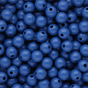 DQ Perline in acrilico 10 mm lucido Dazzling blue 18-3949 TCX