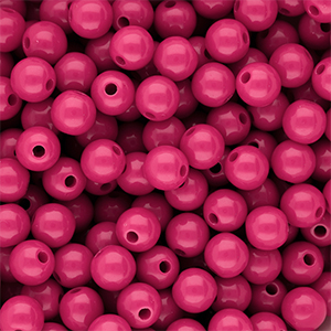 DQ Perline in acrilico 8 mm lucido Rose violet 17-2624 TCX