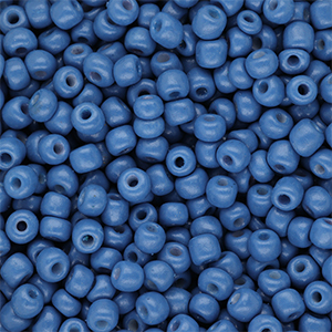 Perline di vetro rocailles 6/0 (4mm) blu