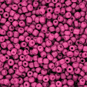 Perline di vetro rocailles 8/0 (3mm) rosa hot