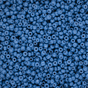 Perline di vetro rocailles 12/0 (2mm) blu