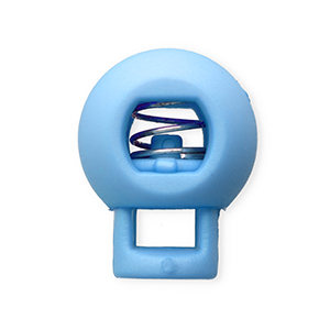 Componenti colorati chiusura stopper per cordoncino palla blu chiaro
