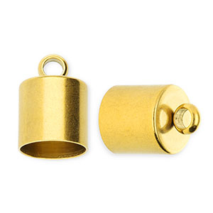 Componenti in acciaio inossidabile terminale &Oslash;8mm con anello oro