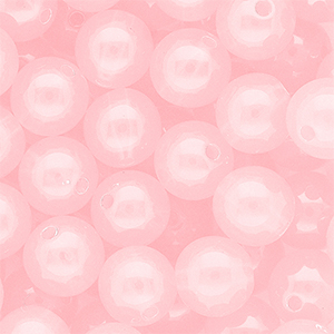 DQ&reg; Perline in acrilico 14 mm lucido rosa chiaro
