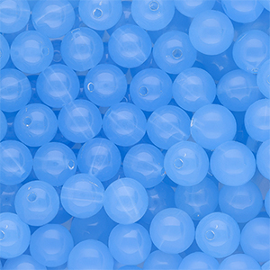 DQ&reg; Perline in acrilico 10 mm lucido blu