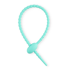 Componenti colorati fascetta in silicone turchese