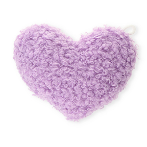 Ciondoli accattivanti cuore viola lilla