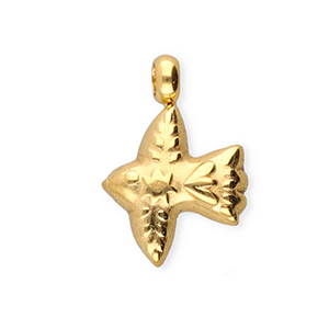 BY31&reg; Ciondoli in acciaio inossidabile uccello oro