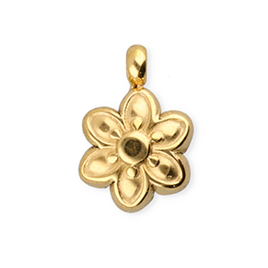 BY31&reg; Ciondoli in acciaio inossidabile fiore oro
