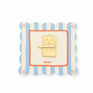 BY31&reg; Ciondoli in ottone Eco-brass sarde in scatola oro