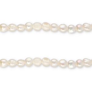 TQ Perle di acqua dolce pepita tonda 8-9mm bianco naturale