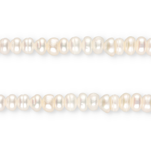 TQ Perle di acqua dolce tonda 4x5mm bianco naturale