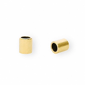 Componenti in acciaio inossidabile terminale &Oslash;2.5mm oro