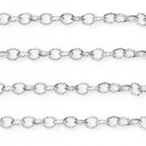 Componenti in acciaio inossidabile catena anchor argento