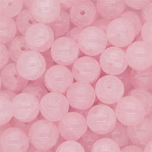Perline di vetro 8mm rosa chiaro