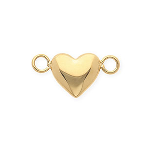 Componenti in acciaio inossidabile distanziatore cuore oro