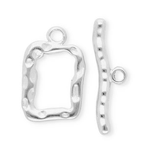 Componenti in acciaio inossidabile chiusura a forma T argento