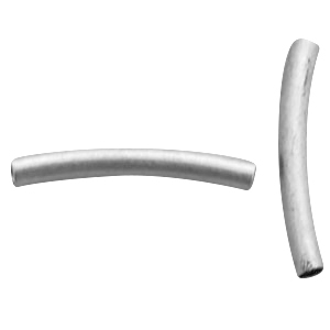 Tubo di metallo DQ 4x30mm argento antico