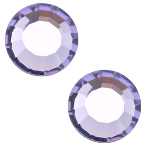 Swarovski Elements SS34 a fondo piatto (7 mm) Tanzanite purple