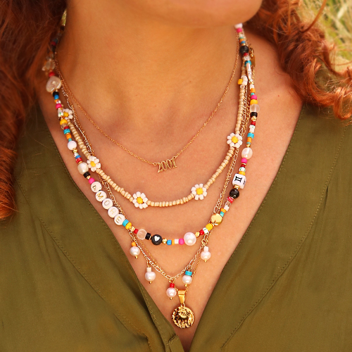 Crea le collane pi&ugrave; belle con perline e materiali diversi: 