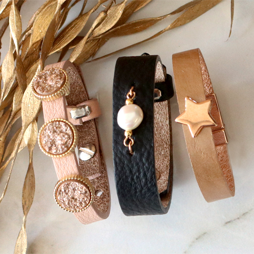 Ecco come abbinare i pendenti in cuoio DQ e Cuoio&reg;: