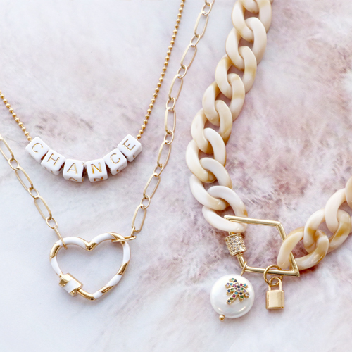 Come realizzare gioielli statement con Ciondoli lucchetto con zirconie! 