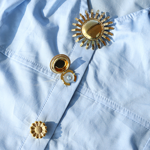 Tempo di ispirazione con i copri bottoni