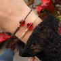 Questi fantastici braccialetti li puoi creare con le nuovissime perline sfaccettate fashion: