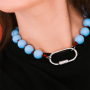 Crea gioielli statement con grandi chiusure in metallo 