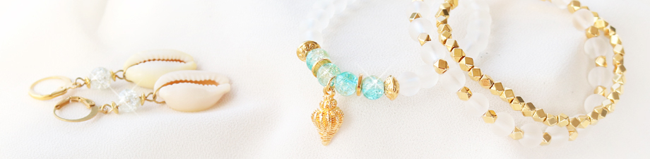 Perline di vetro ovale