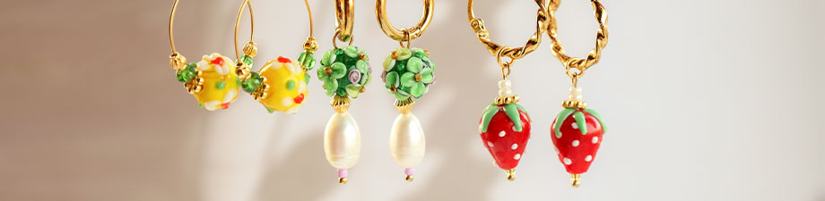 Perline dipinte a mano Perline dipinte a mano