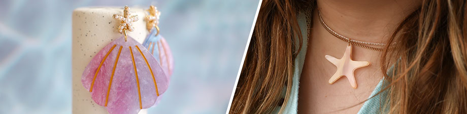 Nuovi pendenti in resina e ciondoli in acciaio inox Nuovi pendenti in resina e ciondoli in acciaio inox