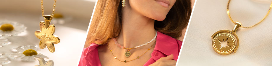 Collezione unica di gioielli in acciaio inossidabile Collezione unica di gioielli in acciaio inossidabile