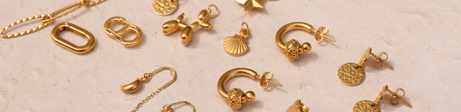 Novità! Orecchini e componenti in acciaio inossidabile Novità! Orecchini e componenti in acciaio inossidabile