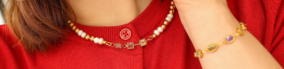 Wow! Ciondoli e distanziatori in acciaio inox con zirconi