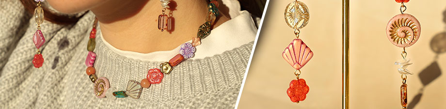 Nuova collezione di perline in vetro ceco Nuova collezione di perline in vetro ceco