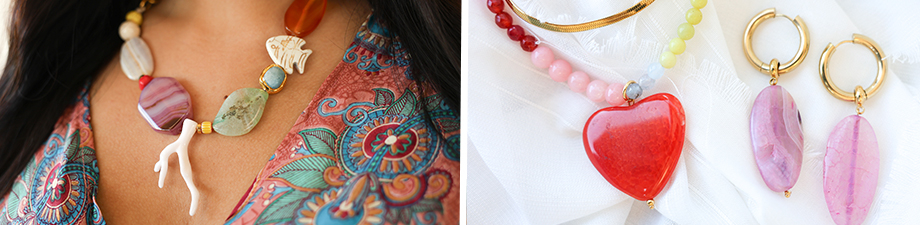 Nuova serie di perline in pietra naturale Nuova serie di perline in pietra naturale