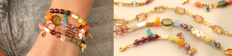 Nuova collezione di perline ceche di vetro di Boemia Nuova collezione di perline ceche di vetro di Boemia