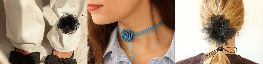 Nuova collezione di choker floreali