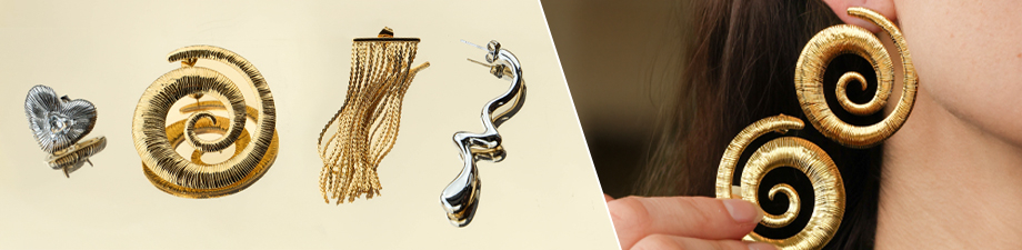 Scopri i nostri nuovi orecchini in acciaio inossidabile